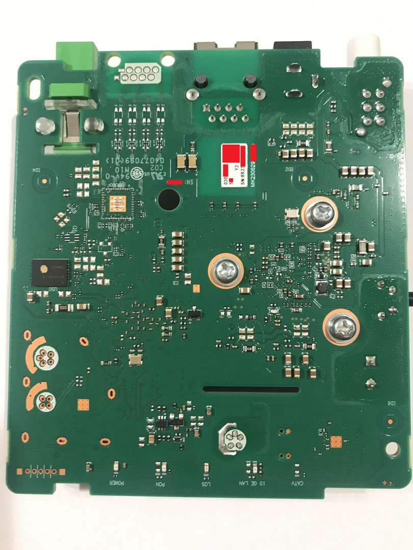 Huawei HN8010Ts teardown bottom